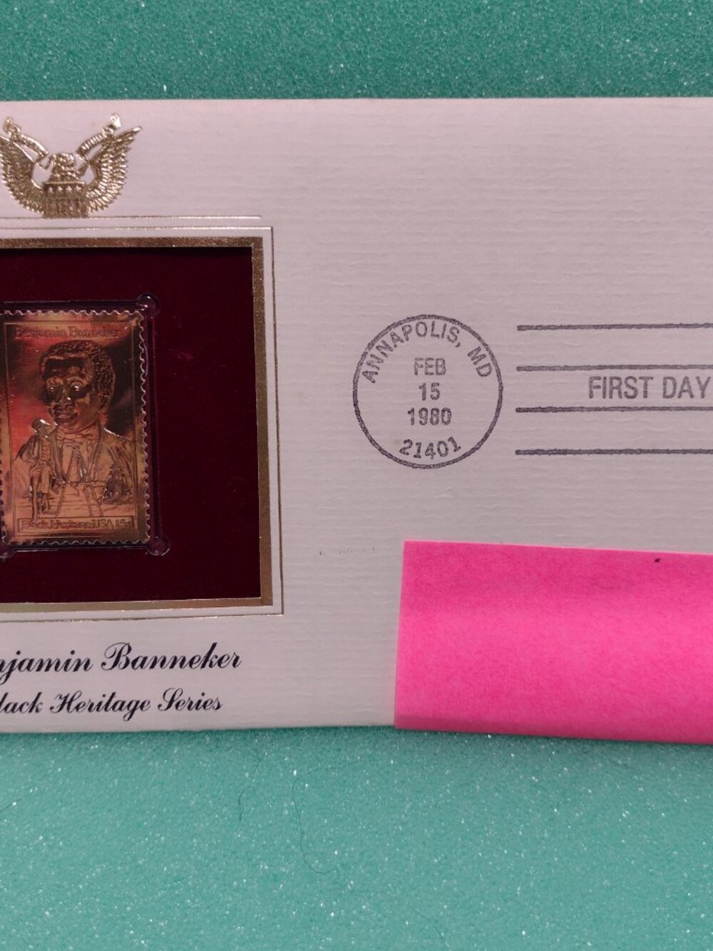 22 kt Golden Replicas of United States Stamps 1980 - Picture 11 of 16